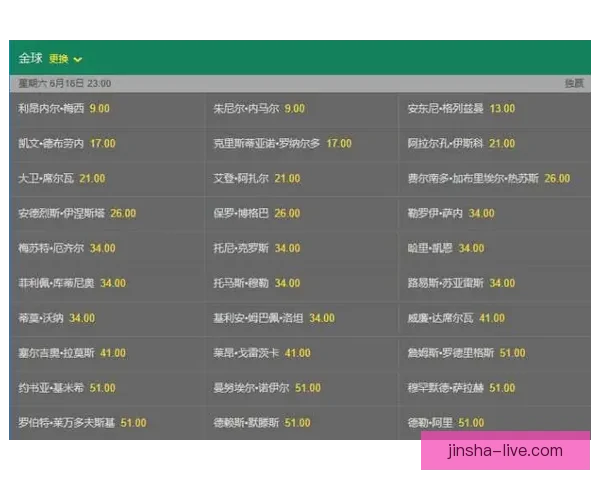 世界杯竞猜赔率深度解析及热门对阵胜负趋势全攻略 世界杯竞猜赔率深度解析及热门对阵胜负趋势全攻略